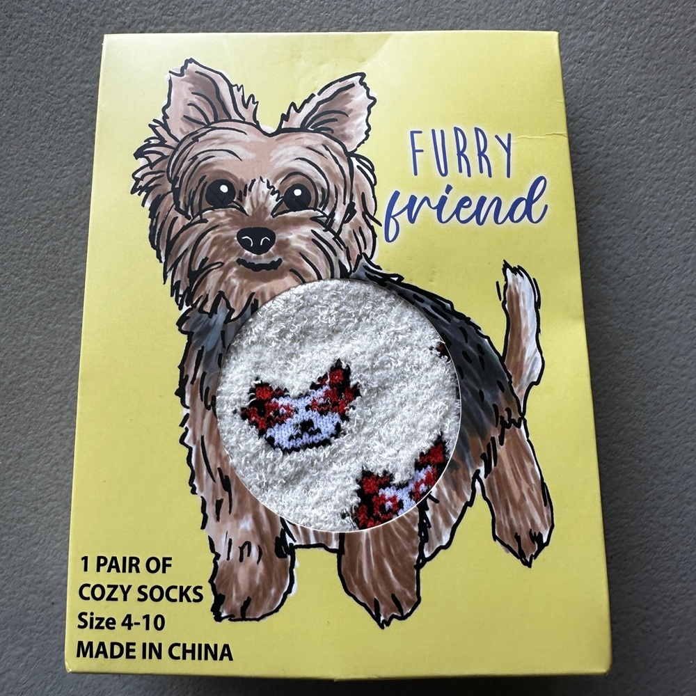 Dog Fuzzy Socks